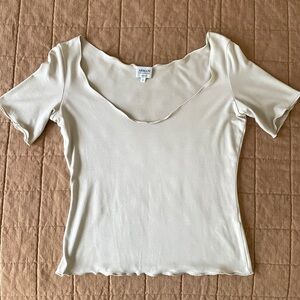 Armani Collezioni off the shoulder top
